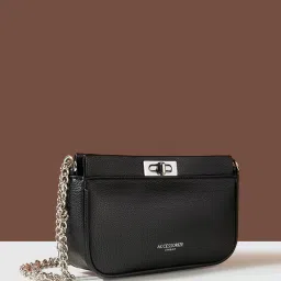 accessorize london Women Shoulder Bag with Metal Accent image 2