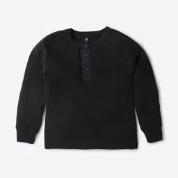 gap kids Henley T-Shirt with Raglan Sleeves image 2