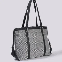 avaasa Women Chevron Print Tote Bag image 2