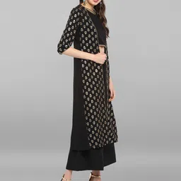 janasya Printed Pant Suit Set image 2