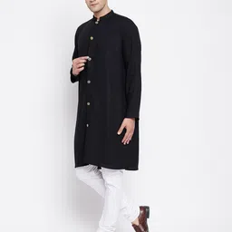 even Sherwani Kurta with Open Front image 2