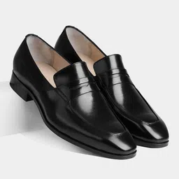 luxoro formello Almond-Toe Slip-On Formal Shoes image 2