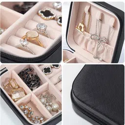 house of quirk Jewellery Box with Zip Closure image 2