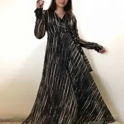 fashion 2 wear Striped Fit & Flare Dress image 2