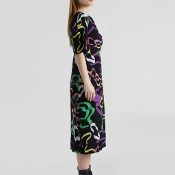 only Abstract Print Dress image 2