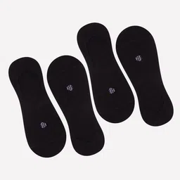 bonjour Women Pack of 4 No-Show Socks with Contrast Tipping image 2