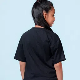 nusyl Girl Graphic Print Loose Fit T-Shirt image 2