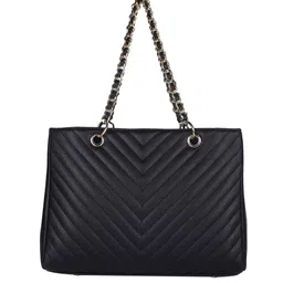 mini wesst Women Quilted Shoulder Bag with Chain Strap image 2