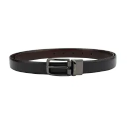 da milano Women Reversible Belt with Buckle Closure image 2