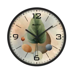 olive tree Leaf Print Analogue Wall Clock image 2