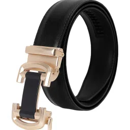 sazara Men Genuine Leather Belt with Buckle Closure image 2