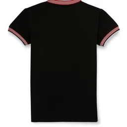 gini & jony Boys Regular Fit Polo T-Shirt with Patch-Work image 2