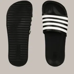 buda jeans co Striped Open-Toe Slides image 2