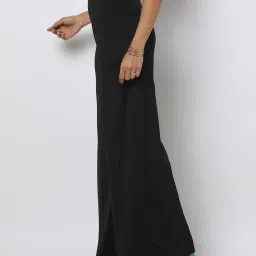 encrustd Straight Fit Scuba Crepe Pants image 2