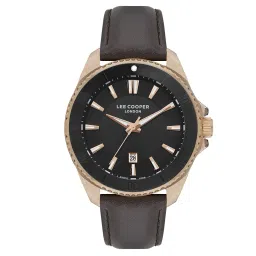 lee cooper Men Water-Resistant Analogue Watch-LC07870.464 image 2