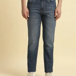 cantabil Men Mid Rise Slim Fit Jeans image 1