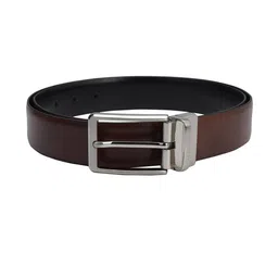 da milano Men Reversible Belt with Buckle Closure image 2