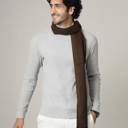handicraft-palace Men Chevrons Scarf image 2