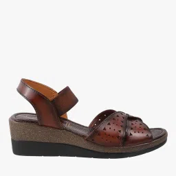 catwalk Women Lazer-Cut Slip-On Wedges image 2