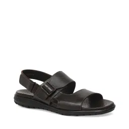 hush puppies Perforated Slip-on Sandals with Buckle Closure image 2