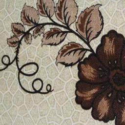 good homes Set of 2 Floral Print Eyelets Window Curtains image 2
