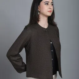 even Women Regular Fit Blouson Jacket image 2