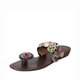 all about toe Women Embellished Toe-Ring Flip-Flops image 2
