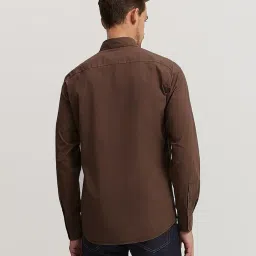 mischief monkey Solid Tailored Fit Shirt image 2