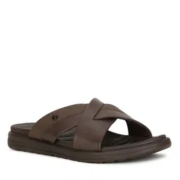 bata Men Toe-Ring Slip-On Sandals image 2