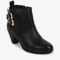 elle Women High-Top Boots with Buckle Accent image 2