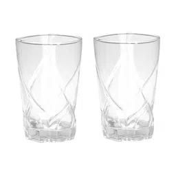 afast Set of 3 Dishwasher-Safe Glass Tumblers image 2