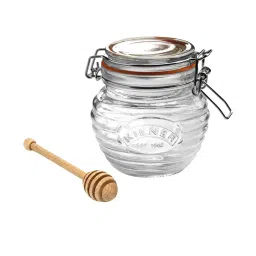 kilner Honey Pot with Beech Wood Dipper image 2