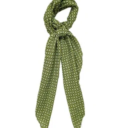 p-pracwal Women Pack of 2 Geometric Print Scarfs with Stitched Detail image 2