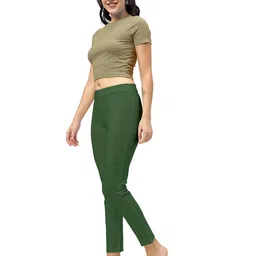 morrio Slim Fit Flat-Front Pants image 2