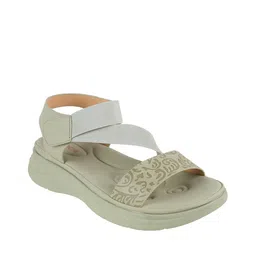 metro Women Sling-back Sandals with Synthetic Upper image 2