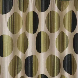 cortina eyelet curtain Set of 2 Decorative Door Curtains image 2