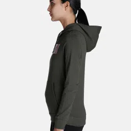 puma Brand Print Kangaroo Pocket Hoodie image 2