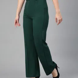 kotty High-Rise Straight Fit Trousers image 2