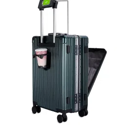 the clownfish Ambassador Hard Body TSA Lock Unisex Trolley Bag-S image 2