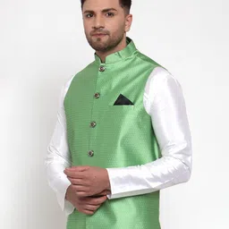 jompers Solid Nehru jacket image 2