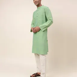 fabindia Kurta with Mandarin Collar image 2