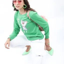 ketch Graphic Print Round-Neck Sweatshirt image 2