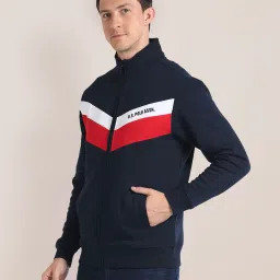 u.s. polo assn. Men Regular-Fit Sweatshirt with Brand Print image 2