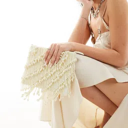 asos design Women Embellished Clutch image 2