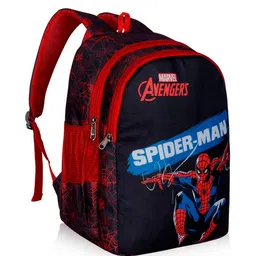 priority Boys Spider-Man Print School Backpack with Adjustable Straps image 2