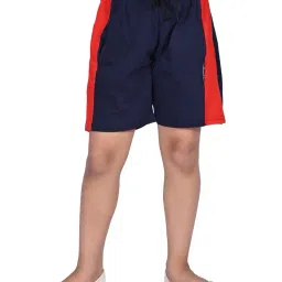 indiweaves Girls Pack of 5 Bermuda Shorts with Drawstring Waist image 2