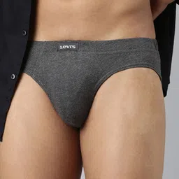 levis Pack of 2 Men Briefs with Logo Waistband image 2