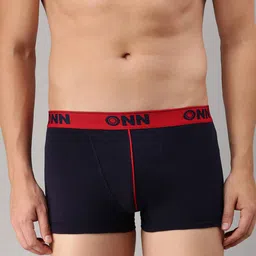 onn Pack of 3 Men Regular Fit Trunks image 2