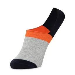 bodycare Men Pack of 3 Colourblock No-Show Socks image 2