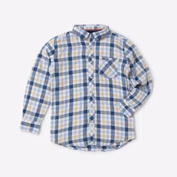 lee cooper Checked Hooded Shirt image 2